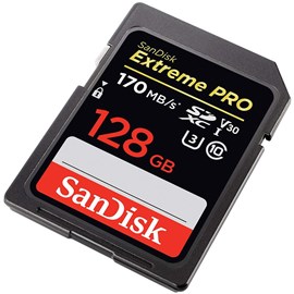 SanDisk SDSDXXY-128G-GN4IN Extreme Pro 128GB SDXC UHS-I U3 V30 Bellek Kartı 170/90Mb