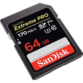 SanDisk SDSDXXY-064G-GN4IN Extreme Pro 64GB SDXC UHS-I U3 V30 Bellek Kartı 170/90Mb
