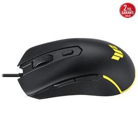 ASUS TUF GAMING M3 GEN II AURA SYNC RGB 8000 DPI SENSOR 60 MİLYON TIKLAMA ÖMRÜ 59 GRAM HAFIF TASARIM OYUNCU MOUSE