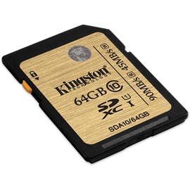 Kingston SDA10/64GB 64GB Class 10 UHS-I Ultimate SDXC 90/45MB/s Bellek Kartı
