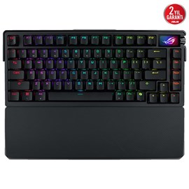 ASUS ROG Azoth Extreme NX SNOW/PBT/UK İngilizce RGB Kablosuz Mekanik Oyuncu Klavyesi