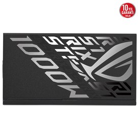 ASUS ROG STRIX 1000W PLATİN (TAM MODÜLER GÜÇ KAYNAĞI 80 PLUS PLATİN SERTİFİKALI ATX 3.1 GaN MOSFET “GPU-FIRST” PATENTLİ AKILLICA VOLTAJ DÜZENLEYİCi 10 YIL GARANTİ)