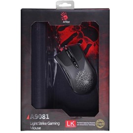 Bloody A9081 Multicore Gaming Mouse ve Control Medium Gaming Mouse Pad