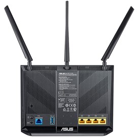 Asus DSL-AC68U Çift Bant Kablosuz-AC1900 1900Mbps 4 Port Gigabit ADSL-VDSL Modem 3G/4G Router