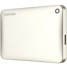 Toshiba HDTC820EC3CA Canvio Connect II Satin Gold 2TB 2.5 Usb 3.0/2.0 Disk