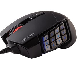 Corsair CH-9304111-EU Scimitar PRO RGB Optik MOBA/MMO Gaming Mouse - Siyah
