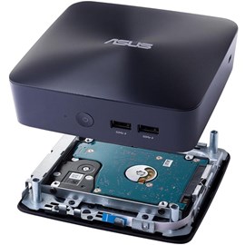 Asus VivoMini UN65U-M084M Core i5-7200U 8GB 128GB M.2 SSD HDMI DP Wi-Fi ac FreeDos (KM Yok)