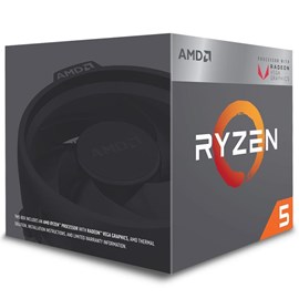 AMD Ryzen 5 2400G Wraith 3.9GHz 6MB 65W Radeon Vega 8 AM4 İşlemci
