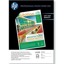 HP CG966A Professional Parlak Lazer A4 Fotoğraf Kağıdı 