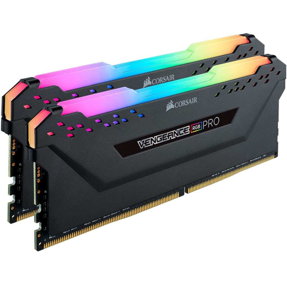 Corsair CMW16GX4M2C3000C15 VENGEANCE RGB PRO 16GB (2x8GB) DDR4 3000MHz C15 XMP Dual Kit