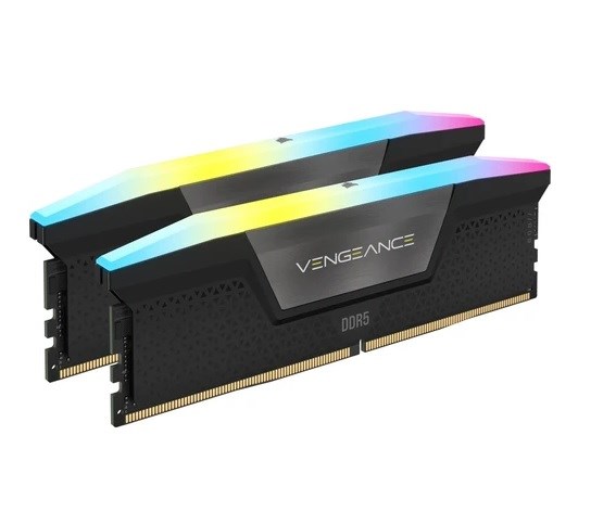 CORSAIR CMH96GX5M2B6400C32 96GB (2X48GB) DDR5 6400MT/s CL32 VENGEANCE RGB SOGUTUCULU DIMM BELLEK BLACK