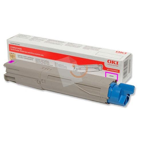 OKI 43459442 Magenta Toner C3300 C3400 C3450 C3600