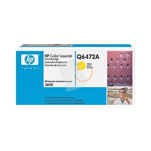 HP Q6472A Color LaserJet Sarı Toner 3600 3800