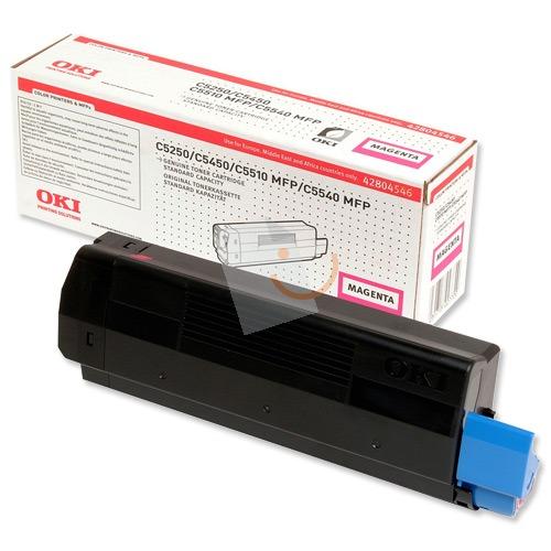 OKI 42804571 C5250 C5540 Magenta Kırmızı Toner