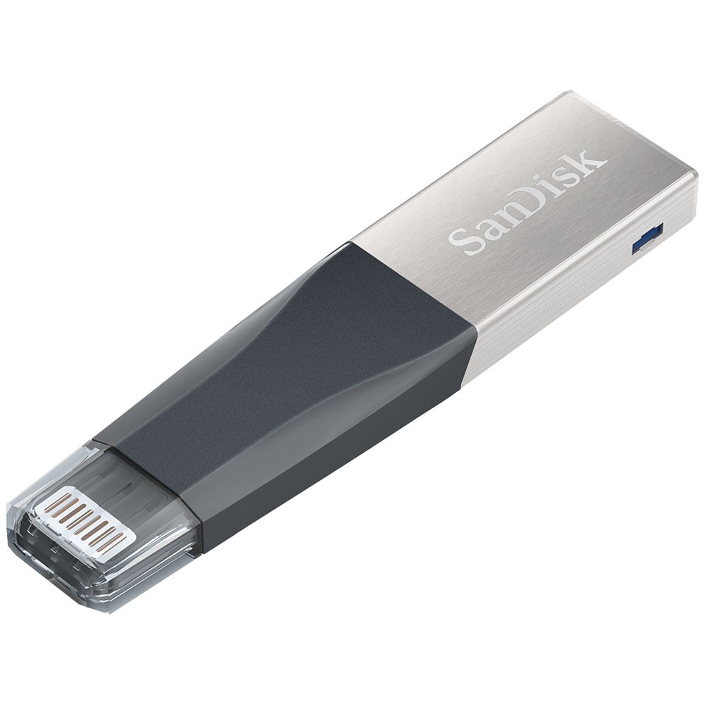 Sandisk SDIX40N-064G-GN6NN iXpand Mini 64GB Lightning - Usb 3.0 Flash Bellek