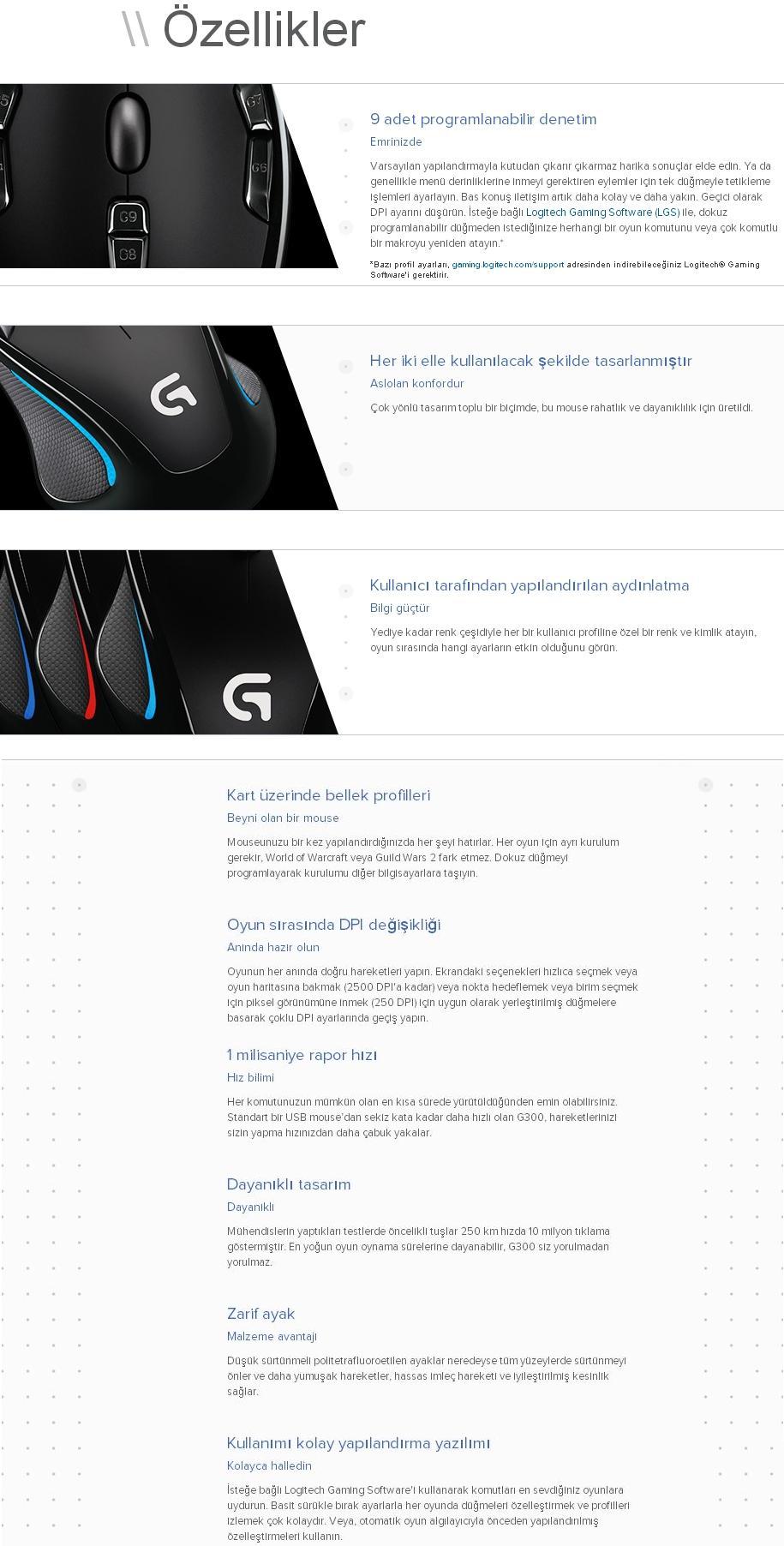 G300 Optical Gaming Mouse