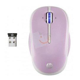HP H4N95AA X3300 Pembe Kablosuz Mini Nano Usb Mouse