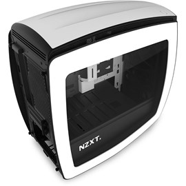 NZXT CA-MANTW-W1 Manta Beyaz Siyah Pencereli Mini-ITX PSUsuz Kasa