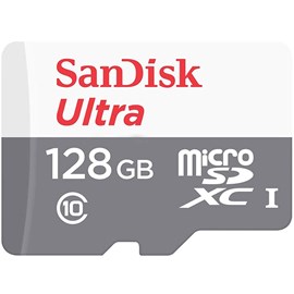 SanDisk SDSQUNS-128G-GN6MN Ultra 128GB microSDXC UHS-I 80MB Bellek Kartı
