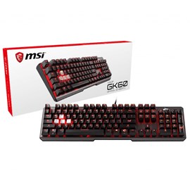 MSI Vigor GK60 CR TR Cherry MX Red Usb Gaming Klavye