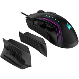 Corsair CH-9302211-EU GLAIVE RGB PRO Optik Gaming Mouse - Siyah