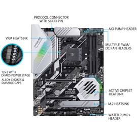 Asus PRIME X570-PRO DDR4 Çift M.2 HDMI PCIe 4.0 16x AM4 ATX