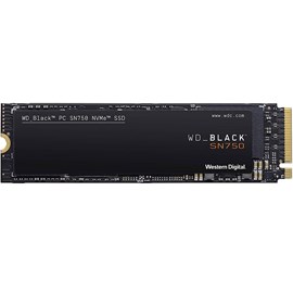 Western Digital WDS500G3X0C 500GB Black SN750 NVMe PCIe x4 M.2 SSD 3430/2600MB