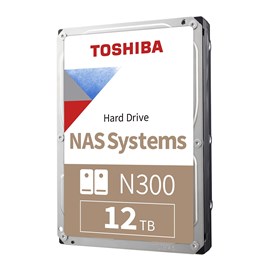 Toshiba HDWG21CUZSVA NAS N300 3.5 12 TB 7200 RPM 256 MB SATA 3 HDD