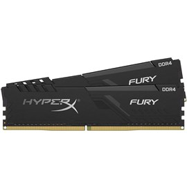 HyperX HX432C16FB3K2/16 FURY Black 16GB (2x8GB) DDR4 3200MHz CL16 XMP Dual