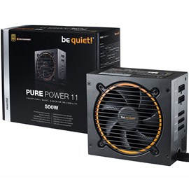 Be Quiet! BN297 PURE POWER 11-CM 500W 80+ Gold Yarı Modüler Güç Kaynağı