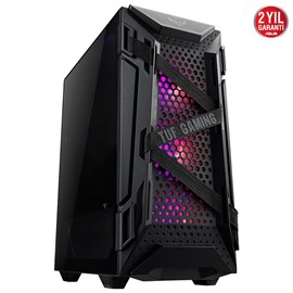 ASUS TUF GAMING GT301 RGB Tempered Glass USB 3.2 Mid Tower Kasa
