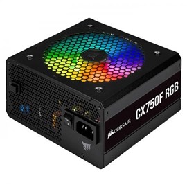 Corsair iCUE 4000X RGB CC-9020133-EU CX750F RGB 750W 80 Plus Bronze USB 3.1 Temperli Cam Siyah E-ATX Mid-Tower Kasa