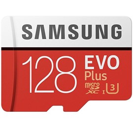 Samsung MB-MC128GA/TR Evo Plus 128GB microSDXC UHS-1 U3 C10 100MB Bellek Kartı