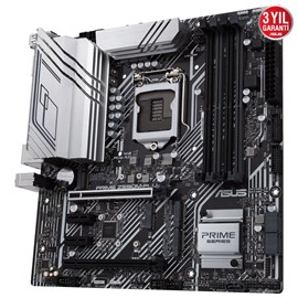 Asus Prime Z590M-PLUS Intel Z590 Soket 1200 DDR4 5133(OC)MHz mATX Anakart