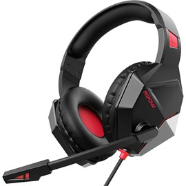 Mpow EG10 7.1 Surround Gürültü Engelleyici Mikrofonlu Surround Oyuncu Kulaklığı PS4/PS5/PC/Xbox Kırmızı