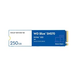 WD Blue SN570 WDS250G3B0C 250 GB 3300/1200 MB/S NVMe M.2 2280 SSD