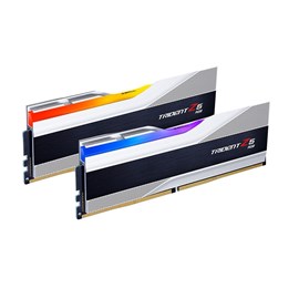 GSKILL Trident Z5 RGB Silver F5-6000J3040G32GX2-TZ5RS DDR5-6000Mhz CL30 64GB (2x32GB) DUAL (30-40-40-96) 1.40V