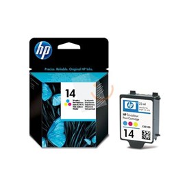 HP C5010DE 14 Üç Renkli Mürekkep Kartuşu D125 7110 7140