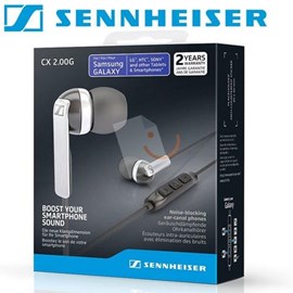 Sennheiser CX 2.00G Mikrofonlu Kulakiçi Kulaklık (Siyah)