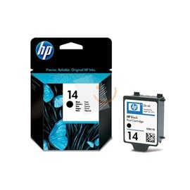 HP C5011DE 14 Siyah Mürekkep Kartuşu D125 7110 7140
