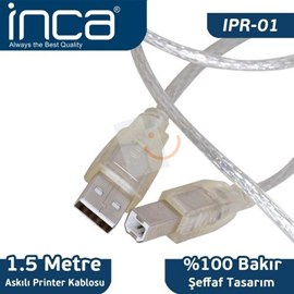 INCA IPR-01 1.5 Metre Usb2.0 Printer Kablosu