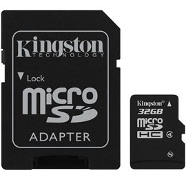 Kingston SDC4/32GB 32GB microSDHC Class 4 Bellek Kartı