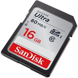 SanDisk SDSDUNC-016G-GN6IN Ultra 16GB SDHC UHS-I 80MB Secure Digital Bellek Kartı