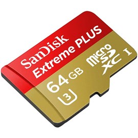 SanDisk SDSQXSG-064G-GN6MA Extreme Plus 64GB microSDHC UHS-I U3 95MB Bellek Kartı