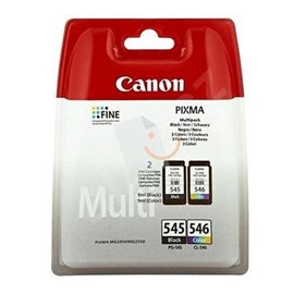 Canon Pg-545/Cl-546 Siyah/Üç Renkli Multipack Kartuş MG2450