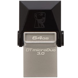 Kingston DTDUO3/64GB DataTraveler microDuo 64GB OTG Usb 3.0-MicroUsb Bellek