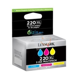 Lexmark 14L0269A Mavi, Kırmızı ve Sarı Kartuş Birleşik Paket Pro5500t Pro5500 Pro4000
