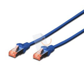 Digitus BC-S60025B Mavi CAT 6 SFTP/PIMF (Pairs in metal foil) Patch Kablo 0.25m