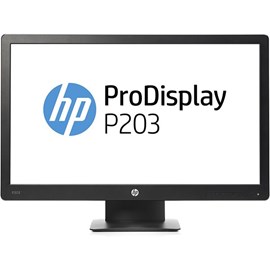 HP X7R53AA ProDisplay P203 20 5ms HD+ DP D-Sub Led Siyah Monitör