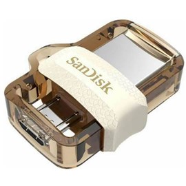 SanDisk SDDD3-064G-G46GW Ultra Dual Drive m3.0 64GB Gold micro Usb 3.0 Flash Bellek 150Mb